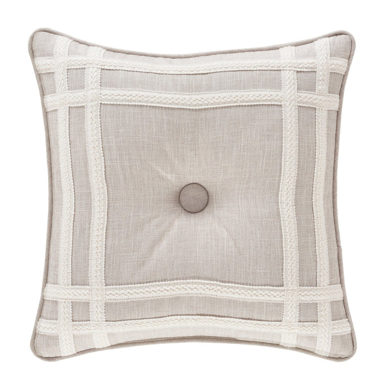 J. Queen New York Decorative Coordinate Pillows Lauralynn 18" Square Decorative Throw Pillow