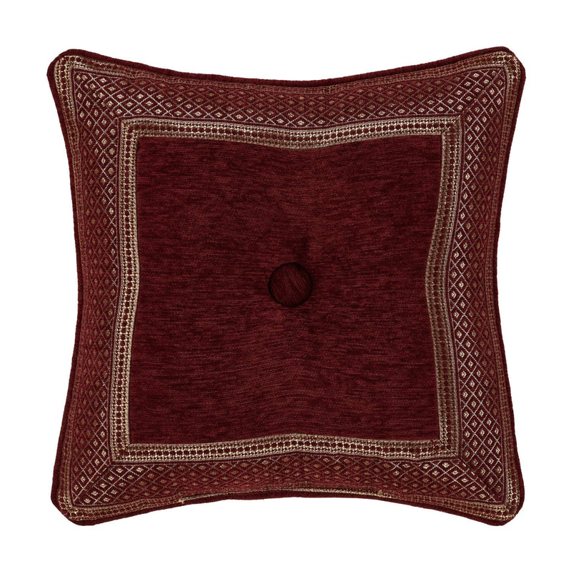 J. Queen New York Decorative Coordinate Pillows Laurenza 18" Square Decorative Throw Pillow