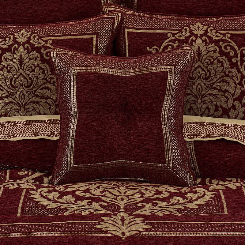 J. Queen New York Decorative Coordinate Pillows Laurenza 18" Square Decorative Throw Pillow