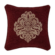 J. Queen New York Decorative Coordinate Pillows Laurenza 18" Square Embellished Decorative Throw Pillow