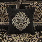 J. Queen New York Decorative Coordinate Pillows Laurenza 18" Square Embellished Decorative Throw Pillow
