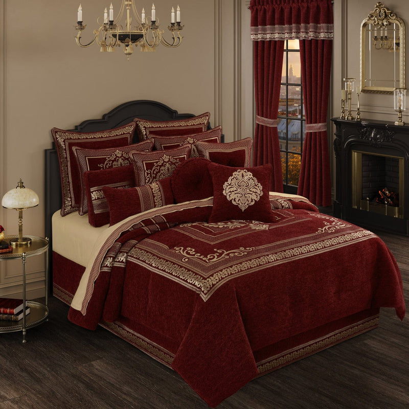 J. Queen New York Decorative Coordinate Pillows Laurenza 20" Square Decorative Throw Pillow