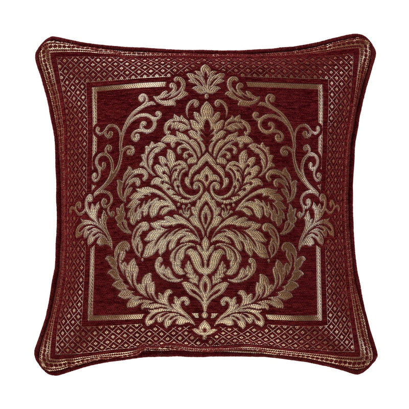 J. Queen New York Decorative Coordinate Pillows Laurenza 20" Square Decorative Throw Pillow