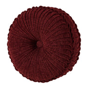 J. Queen New York Decorative Coordinate Pillows Laurenza Tufted Round Decorative Throw Pillow