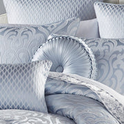 J. Queen New York Decorative Coordinate Pillows Liana Tufted Round Decorative Throw Pillow