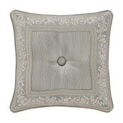 J. Queen New York Decorative Coordinate Pillows Martina 18" Square Decorative Throw Pillow