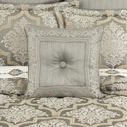 J. Queen New York Decorative Coordinate Pillows Martina 18" Square Decorative Throw Pillow