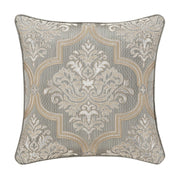 J. Queen New York Decorative Coordinate Pillows Martina 20" Square Decorative Throw Pillow