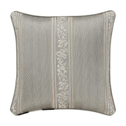 J. Queen New York Decorative Coordinate Pillows Martina 20" Square Decorative Throw Pillow