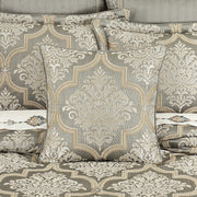 J. Queen New York Decorative Coordinate Pillows Martina 20" Square Decorative Throw Pillow
