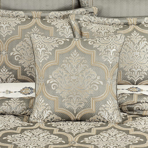 J. Queen New York Decorative Coordinate Pillows Martina 20" Square Decorative Throw Pillow