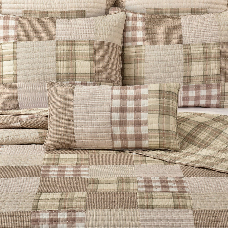 J. Queen New York Decorative Coordinate Pillows Mayfair Quilted Boudoir Decorative Throw Pillow