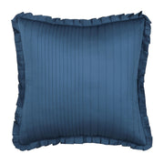 J. Queen New York Decorative Coordinate Pillows Meadow 20" Square Solid Quilted Decorative Throw Pillow