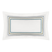 J. Queen New York Decorative Coordinate Pillows Meadow Embroidered Boudoir Decorative Throw Pillow