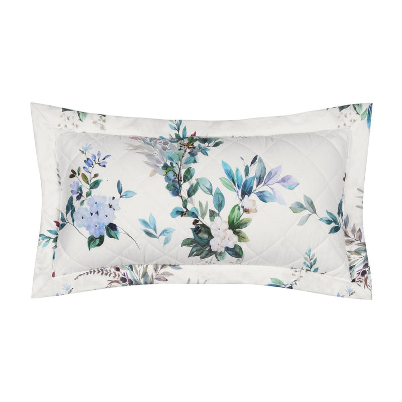 J. Queen New York Decorative Coordinate Pillows Meadow Quilted Boudoir Decorative Throw Pillow