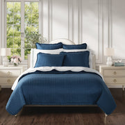 J. Queen New York Decorative Coordinate Pillows Meadow Solid Quilted Boudoir Decorative Throw Pillow
