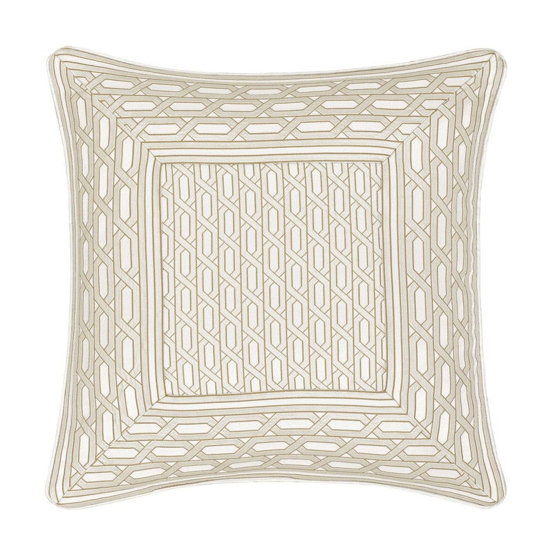J. Queen New York Decorative Coordinate Pillows Metropolitan 20" Square Decorative Throw Pillow
