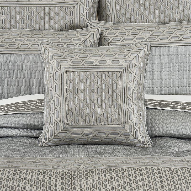 J. Queen New York Decorative Coordinate Pillows Metropolitan 20" Square Decorative Throw Pillow