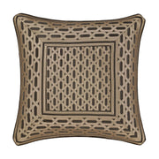 J. Queen New York Decorative Coordinate Pillows Metropolitan 20" Square Decorative Throw Pillow