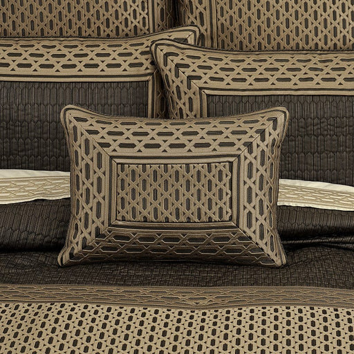 J. Queen New York Decorative Coordinate Pillows Metropolitan Boudoir Decorative Throw Pillow