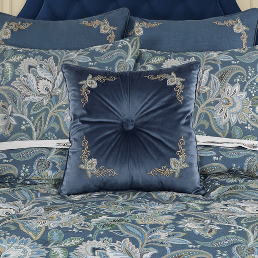 J. Queen New York Decorative Coordinate Pillows Michaela 18" Square Decorative Throw Pillow