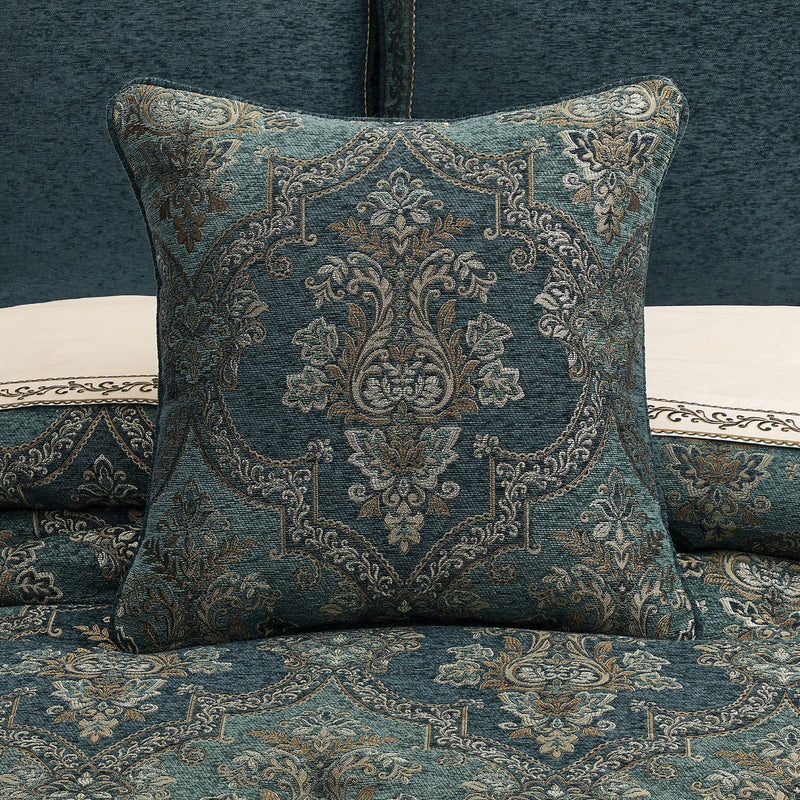 J. Queen New York Decorative Coordinate Pillows Nancy 20" Square Decorative Throw Pillow
