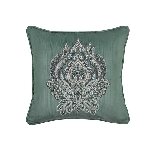 J. Queen New York Decorative Coordinate Pillows Nico 18" Square Decorative Throw Pillow