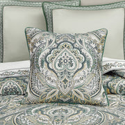 J. Queen New York Decorative Coordinate Pillows Nico 20" Square Decorative Throw Pillow