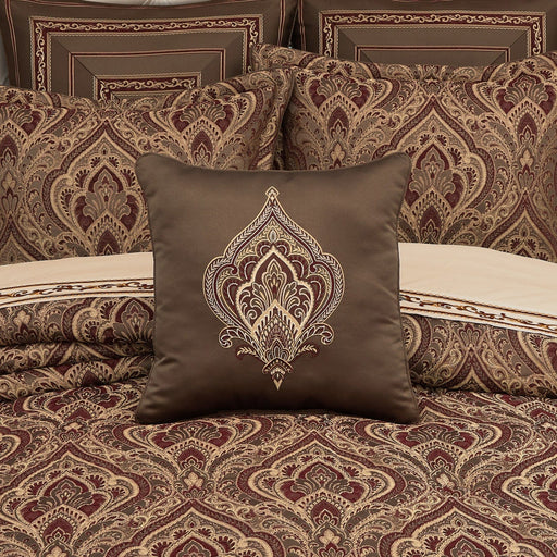 J. Queen New York Decorative Coordinate Pillows Odette 18" Square Decorative Throw Pillow