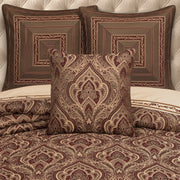 J. Queen New York Decorative Coordinate Pillows Odette 20" Square Decorative Throw Pillow