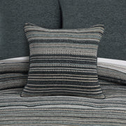 J. Queen New York Decorative Coordinate Pillows Parallel 20" Square Decorative Throw Pillow