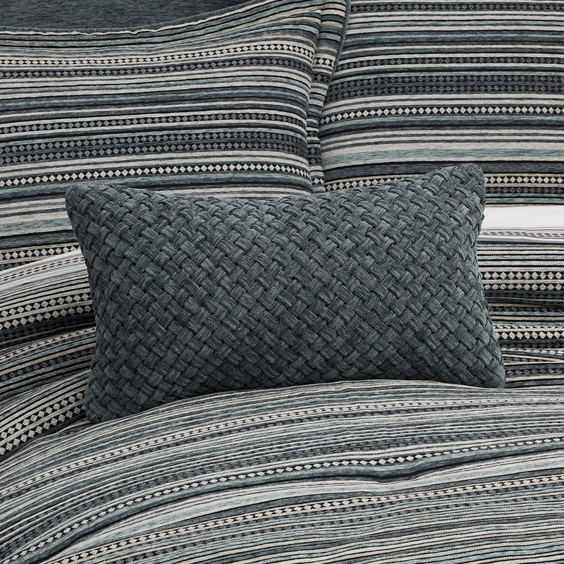 J. Queen New York Decorative Coordinate Pillows Parallel Boudoir Decorative Throw Pillow