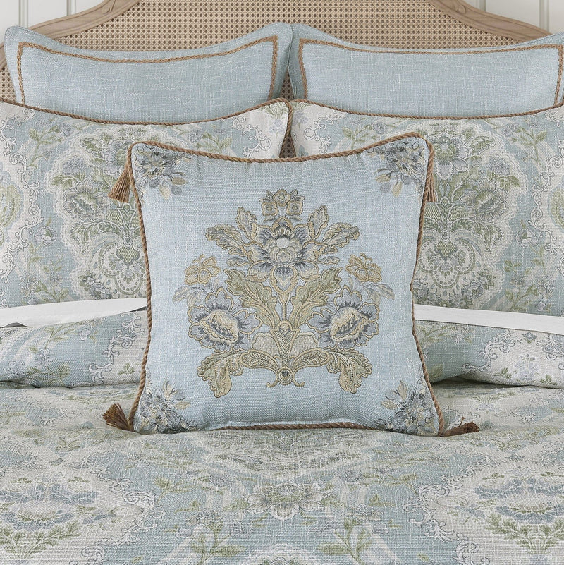 J. Queen New York Decorative Coordinate Pillows Pasadena 18" Square Decorative Throw Pillow