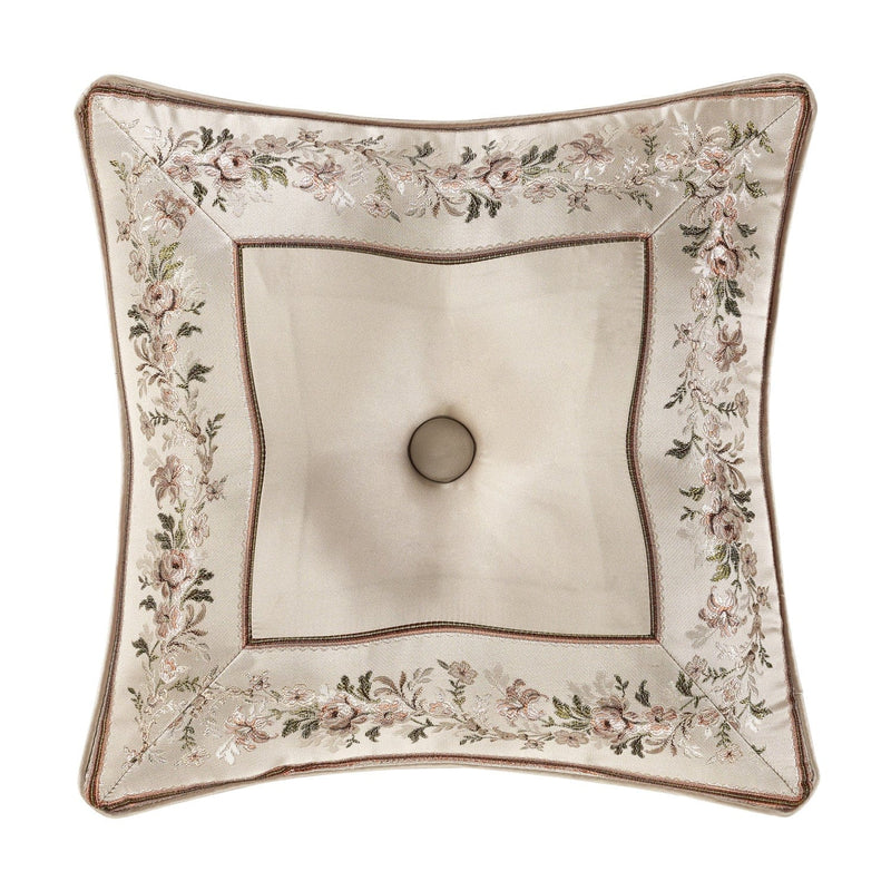 J. Queen New York Decorative Coordinate Pillows Pecora 18" Square Decorative Throw Pillow