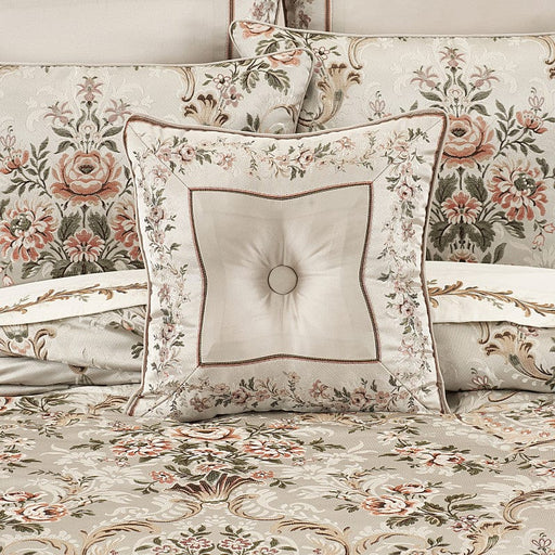 J. Queen New York Decorative Coordinate Pillows Pecora 18" Square Decorative Throw Pillow