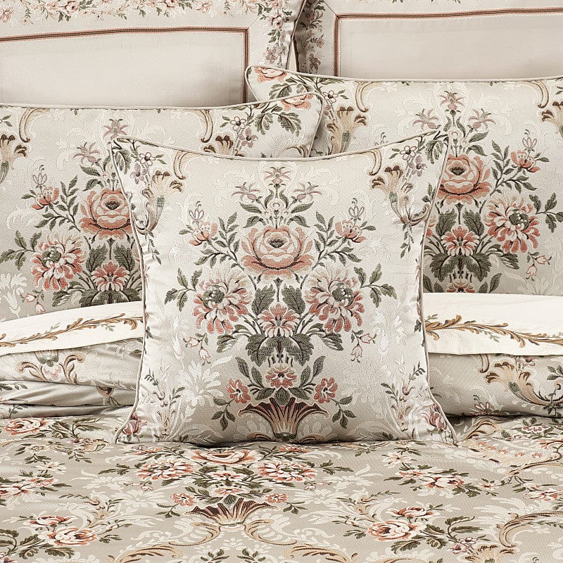 J. Queen New York Decorative Coordinate Pillows Pecora 20" Square Decorative Throw Pillow