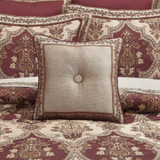 J. Queen New York Decorative Coordinate Pillows Phyllis 18" Square Decorative Throw Pillow