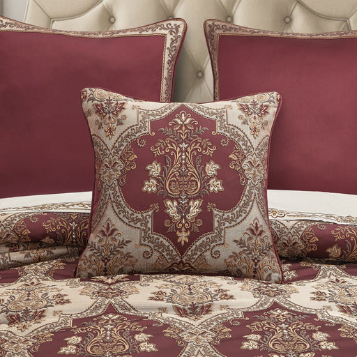 J. Queen New York Decorative Coordinate Pillows Phyllis 20" Square Decorative Throw Pillow