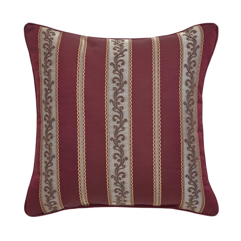 J. Queen New York Decorative Coordinate Pillows Phyllis 20" Square Decorative Throw Pillow