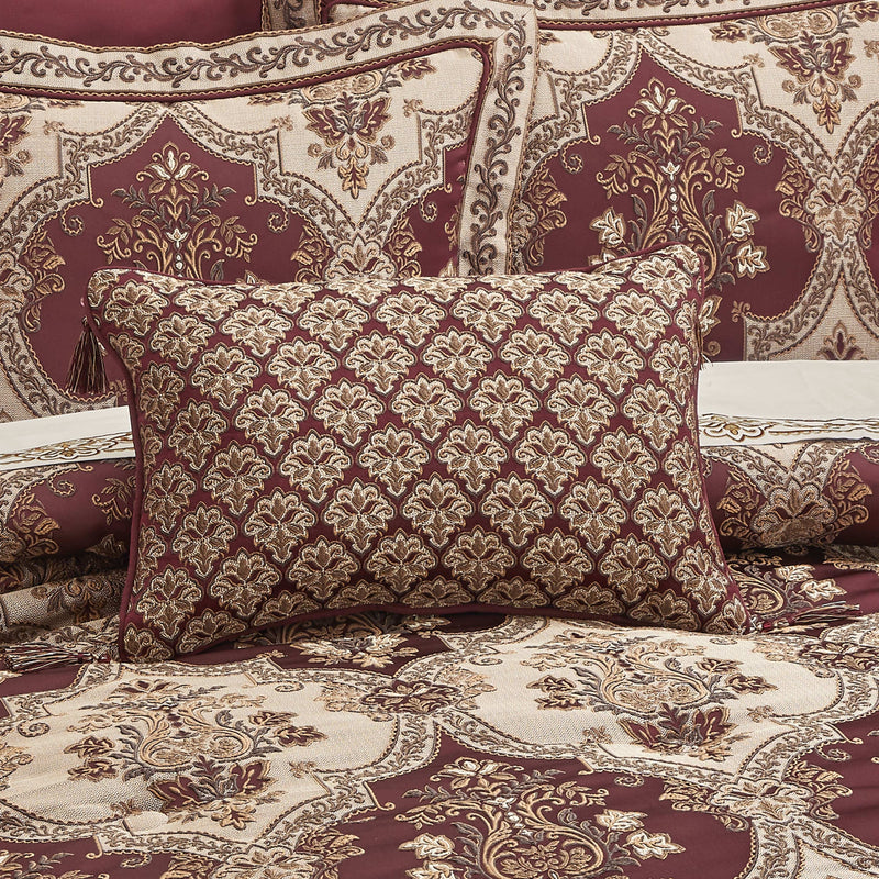 J. Queen New York Decorative Coordinate Pillows Phyllis Boudoir Decorative Throw Pillow