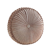 J. Queen New York Decorative Coordinate Pillows Phyllis Tufted Round Decorative Throw Pillow