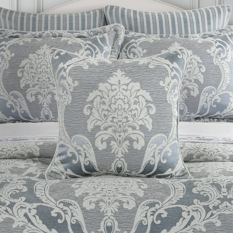 J. Queen New York Decorative Coordinate Pillows Queensbury 20" Square Decorative Throw Pillow