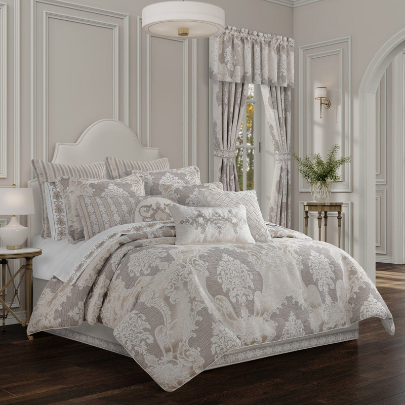 J. Queen New York Decorative Coordinate Pillows Queensbury 20" Square Decorative Throw Pillow