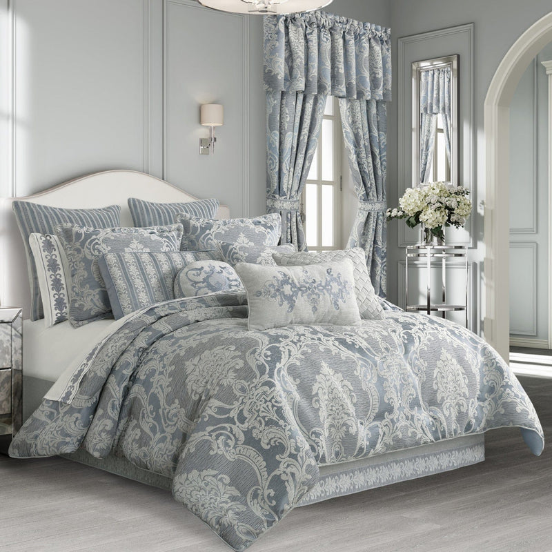J. Queen New York Decorative Coordinate Pillows Queensbury Round Decorative Throw Pillow