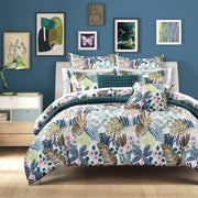 J. Queen New York Decorative Coordinate Pillows Rainforest 18" Square Decorative Throw Pillow