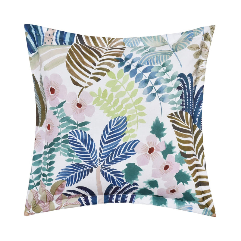 J. Queen New York Decorative Coordinate Pillows Rainforest 18" Square Decorative Throw Pillow
