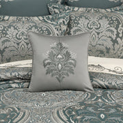 J. Queen New York Decorative Coordinate Pillows Renata 18" Square Decorative Throw Pillow