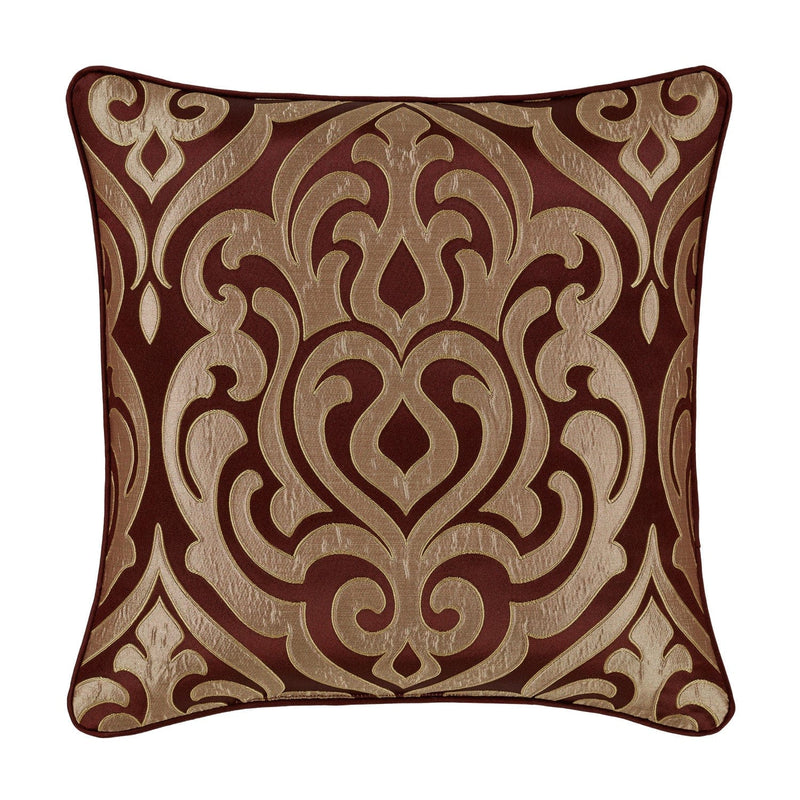 J. Queen New York Decorative Coordinate Pillows Renzo 20" Square Decorative Throw Pillow