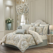 J. Queen New York Decorative Coordinate Pillows Rita 18" Square Decorative Throw Pillow