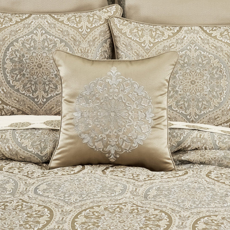 J. Queen New York Decorative Coordinate Pillows Romero 18" Square Decorative Throw Pillow